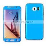 Black Soild Color Type Mobile Phone Cover Sticker for Samsung s6 thumbnail-1