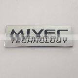 Decorative Plastic Chrome Plating 3D Name Logo thumbnail-2