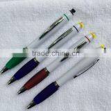 Hot sale high grade promotional gift plastic silver led pen light