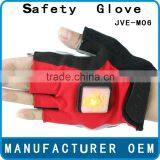 2016 Hot Fashion New Design Cycling LED Light Smart Direction Turn Signal Unisex Gloves Led Cycling Gloves Half Finger Gloves thumbnail-1