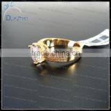 Wholesale Factory Price Plated Gold Ladies Pave cz Rings thumbnail-2