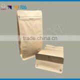 Eight-side Sealed Zipper Kraft Paper Bag thumbnail-2