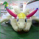 Large 4M Long Laying Toy Funny Soft Bounce PVC Inflatable Flying Cartoon Character