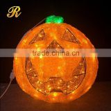 Artificial pumpkins to decorate halloween