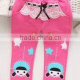 2015 New Style Girl Leggings, Baby Pants With Lace, Cotton Top Quality thumbnail-1