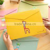 XG-50017 Thick Plastic File Folder Clear Book File Folder Portfolio File Folder