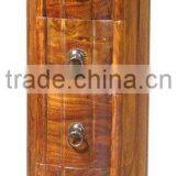 Round Chest,indian Wooden Furniture,home Furniture,chest of Drawer thumbnail-1