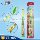 100% Food grade silicone child toothbrush for different color