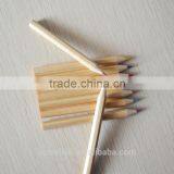 3.5" Hexagonal Shape 2.65mm Color Lead Natural Wood Mini Color Pencil thumbnail-2