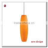 Glass Bulb Pendant Lamp in White Painted Color thumbnail-3