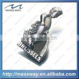 Promotional 3D Building Shape Pewter Alloy Old Color Fridge Magnet thumbnail-5
