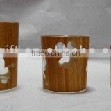 Fair Wholesale Handpainted Glass Candle Holders thumbnail-1