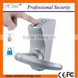Good Quality Silver Fingerprint Lock Adel Fingerprint Access Control System Electric Control Lock With Key
