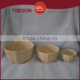 Pumpkin Mixing Bowls and Solid Color Glaze Mixing Bowls, and Pudding Bowls thumbnail-1