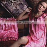 Superb Quality customizable Silk Sleep Dress Pure Silk Nightgowns