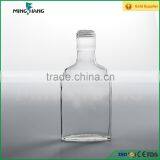 250ml Flat Square Wine Glass Bottle for Alcohol Liquor Quality Choice thumbnail-2