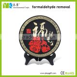 Wholesale Chinese folk art Fortune and Wealth wooden art and craft supplies