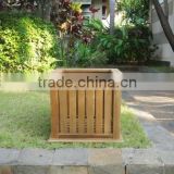 Teak Planter from teak wood for outdoor furniture