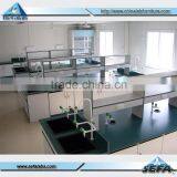 School Wooden Furniture Laboratory Island Bench With Shelf thumbnail-6