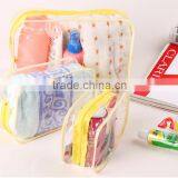 New Fashion PVC Cosmetic Bags,Wholesale Stand Up Pouch With Zipper