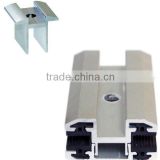 Solar mounting system installation components middle clamp set
