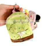 Girl Bag Women Wallet Canvas Pouch Flower Backpack Coin Purse thumbnail-5