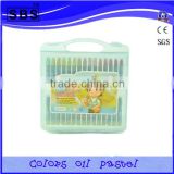 55 color oil pastel manufaturer bright color wax crayon painting