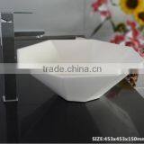 High Quality Solid Surface Art Basin Resin Wash Basin, Stone Resin Wash Basin, Wall Hung Wash Basin thumbnail-2
