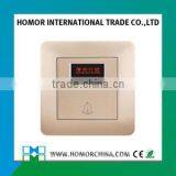 Aluminum Brush Round Deep Outlet Switch thumbnail-3