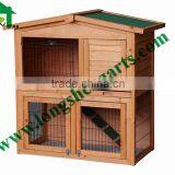 Small Animal House Pet Cage Wooden Rabbit Hutch thumbnail-1