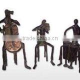Brass Musician Set , Statue & Sculptures