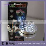 Rechargeable 8 inch RGBW LED vase base center piece light souvenir wedding