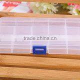 17.6*10.2*2.2cm Wholesale New Storage Case Box 15 Compartment for Nail Art Tips Sundeies Jewelry