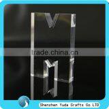 Hot Sale Acrylic Glass Block Custom Transparent Letter Blocks thumbnail-1