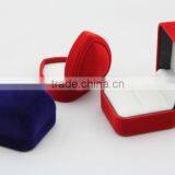 Hot Sale Velvet Jewelry Ring Box Wholesale