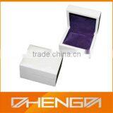 High Quality Customized Made-in-China Purple Lined Cufflink Box for Customer(ZDW13-C051) thumbnail-1
