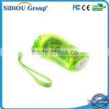 Manual Dynamo 3 Led Flashlight Squeeze Flashlight