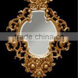 Glass Mirror Picture Frame With Moulding