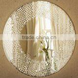 Mirror Glass Wholesale With Mosaic and Wooden Almirah Designs With Mirror thumbnail-2