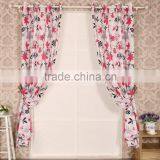 T/C Fabric Maple Leaf Printed Curtain Panel Drapes Drapery thumbnail-1