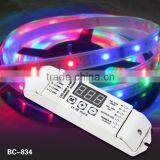 BC-834 высокочастотный 4-канальный декодер мощности DMX 512 rgbw