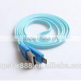 LED Smile Cables Chargers in Different Attractive Colors Mini Usb Cable for Android Phone thumbnail-1
