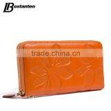 Hand Bag Wallet Women Zipper Genuine Leather Wallet With Cell Phone and Coin Pocket thumbnail-3