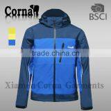 Men Yellow Ski Jacket With LED Light in Sleeve thumbnail-1