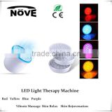 2016 hot sale 20.5*13*7.5cm 4Colors,Red,Yellow,Blue,Purple led light therapy machine