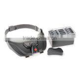 Kawachi 4 Lens Hands Free Head Magnifying Glass Magnifier LED Light Loupe thumbnail-1