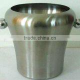 2.0L Stainless Steel Ice Bucket With Handle thumbnail-1