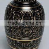Radiance Elegant Brass Cremation Urns, Funeral Urns, Memorial Urns