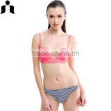 2017 New Women Sexy Contrast Color Brazilian Bikini thumbnail-6