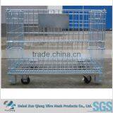 Metal Roll Pallet Container Warehouse Storage Cart thumbnail-4